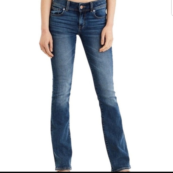 American Eagle Outfitters Denim - SHORT AMERICAN EAGLE KICKBOOT SUPER STRETCH JEANS